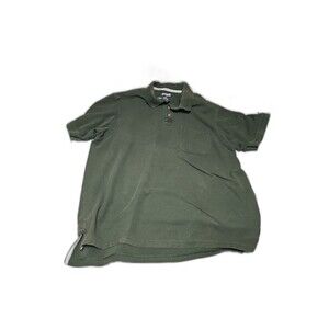 Duluth Polo Shirt Mens Size XL Tall Green Work Rugged Golf Outdoors Athleisure